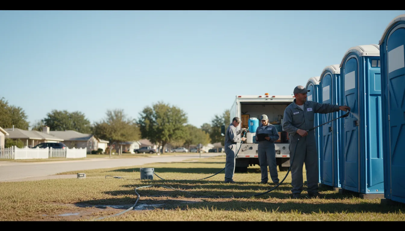 Long-Term Portable Toilet Rental in Rushville, IL near me